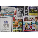 Film memorabilia, Walt Disney, a selection of posters, film brochures, promotional leaflets etc,