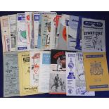 Football programmes, 1950's selection inc. 1949/50 Birmingham v Portsmouth (Champions), Chelsea v