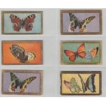 Trade cards, 10 type cards all from the World's Most Beautiful Butterflies series, all different