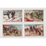 Trade cards, Liebig, a modern album containing 30+ sets, 1890's/early 1900's, various subjects
