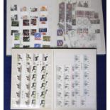 Stamps, GB, a quantity of mainly decimal sets in two stockbooks, many stamps in traffic light