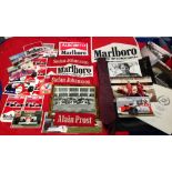 Motor Racing, Marlboro McLaren, selection of items from ex-employee including, press photos,