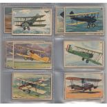 Trade cards, Canada, Tuckett's, Aviation Series (42/52, plus 10 duplicates) (14 with 'Trades' rubber