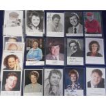 TV Autographs, Coronation Street, 45+ portrait cards, circa 1990's, approx. half bearing original