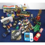 Toys, selection including Onyx boxed Williams Renault FW16 (David Coultard) racing car, Thunderbirds