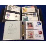 First Day Covers, good collection in album, 1960's, approx. 100, mainly GB issues inc. Scout