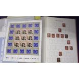 Stamps & covers, two albums, one containing sparse GB collection, QV onwards, the other a