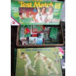 Cricket games, a selection of 25+, mixed ages, inc. Stumpz by De La Rue (appears complete with