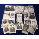 Rugby Union, a collection of 20 b/w photos of leading Rugby players, circa 1980's inc. Ella (