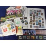 Stamps, small collection in two albums GB and World together with some loose stamps, a few covers,