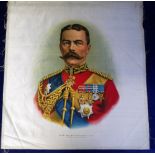 Tobacco silk, Anon (ITC (Canada))?, very large silk, 'The Rt. Hon. Earl Kitchener, P.C.K.P.,