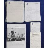 Militaria, World War 2, a collection of letters from an Officer in 140 Regiment R.A.C, India Command