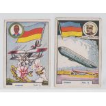 Trade cards, Spain, Anon issue, Aviation, 'Los Reyes Del Aire' (Kings of the Air), 'P' size,