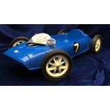 Toys, Tri-ang Sprite Pedal Racing Car, in original box with all original contents, steering