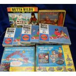 Toys, Construction Sets, including Airfix Betta Bilda No.2 (4), Minibrix Set No.2, Chad Valley