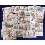 Trade cards, USA, Arbuckle, History of Sports & Pastimes of the World (26/50) (mixed condition,