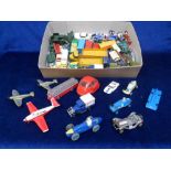 Toys, Diecast, including Dinky Toys 234 Ferrari, blue plastic hubs, triangle nose cone, 182
