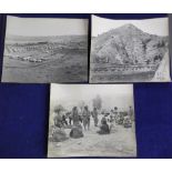 Photographs, North West Frontier, three photos, 1921, Military tented camp Tandola, Mahsuds