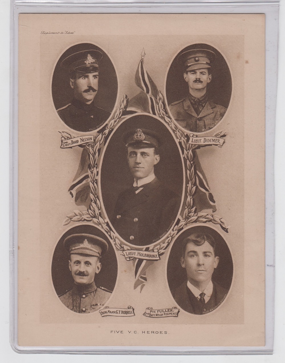 Trade cards, Ideas, WWI Personalities, a collection of 15 'XL' supplement issues inc. 'Five