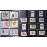 Tobacco silks, Anstie, Flags, (small), (set, 40 silks) plus 23 others inc variations, sold with