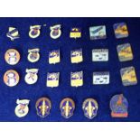 Badges, Butlin's, a collection of 23 enamel badges, 9 different designs, Bognor 1961 (x5),