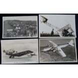 Postcards, Aviation, mix of early aviation, 1920's to 1940's, seaplanes and aircraft meetings, RP'