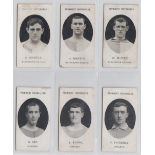 Cigarette cards, Taddy, Prominent Footballers, 31 cards, mostly 1907 issue, Blackburn (5),