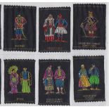 Tobacco silks, Turmac, National & Provincial Costumes (set, 34 silks) (vg)