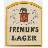 Beer label, Fremlin Brothers, Maidstone, Lager tombstone label, (minor marks o/w gd) (1)