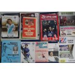 Football programmes, European club selection, 100+ issues, mostly European competitions inc. many UK