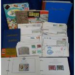 Stamps, GB & Foreign selection in albums etc, including two GB special albums, Silver Wedding 1972 &