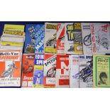 Speedway programmes, a collection of approx 100 programmes, 1960's/70's, various tracks inc.