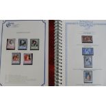 Stamps, GB, two Stanley Gibbons special event albums, '60th Birthday of Her Majesty Queen