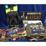 Toys & games, Batman selection, Matsushiro Radio Controlled Batmobile in original box, unused, a