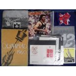 Olympics, a small selection inc. Die Olympischen Spiele 1936 cigarette photobook and a sailing