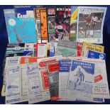 Football programmes, selection, 1940's/70's inc. Chelsea v Arsenal 48/9, QPR v Chesterfield 48/9,