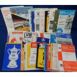 Football programmes, Non League selection, 1950's onwards inc. several v League opposition in the FA