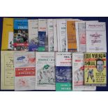 Rugby League programmes, a selection of 20+ issues, mostly 1950's - 1970's, one earlier, various