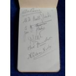 Golf/Sport autographs, a 1940's autograph book with many signatures, a few in ink but mostly in