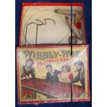 Vintage Game, 'Wibbly-Wob', The New Football Game, by Chad Valley in original box, appears complete,