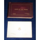 Tobacco interest, Marcovitch, special album 'Crests of H.M. Forces' (80 individual pages of