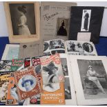 Theatre/entertainment, selection of items, various ages, inc. souvenir programme of the 300th