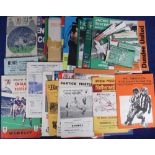 Football programmes, Scottish selection, approx 40 general league and International issues, mostly