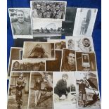 Postcards, Aviation, a mixed selection of 22 cards, RP's (16) , printed (6), inc Amy Johnson (4),