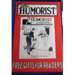 Posters, two Humorist magazine posters, 1930's, both with illustrations by Treyer Evans (illustrator