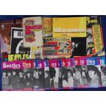Pop Music, The Beatles, a selection of books, magazines, newsletters etc inc. The Beatles Monthly