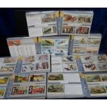 Trade cards, Liebig, a collection of 370+ sets contained in 7 modern albums, dates ranging between