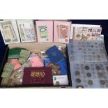 GB & World Coins, a large quantity of coins in sleeves, bags and loose, from QV to QE2, inc. a