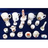 Ceramics, 1937 Coronation Souvenir Mug, 1953 Coronation Mug, Chorley Jubilee 1881-1931 Bone China