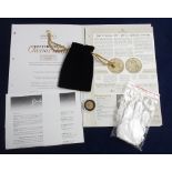 Coin, London Mint, Sovereign Presentation Pack, inc. original Queen Victoria Veiled Head sovereign